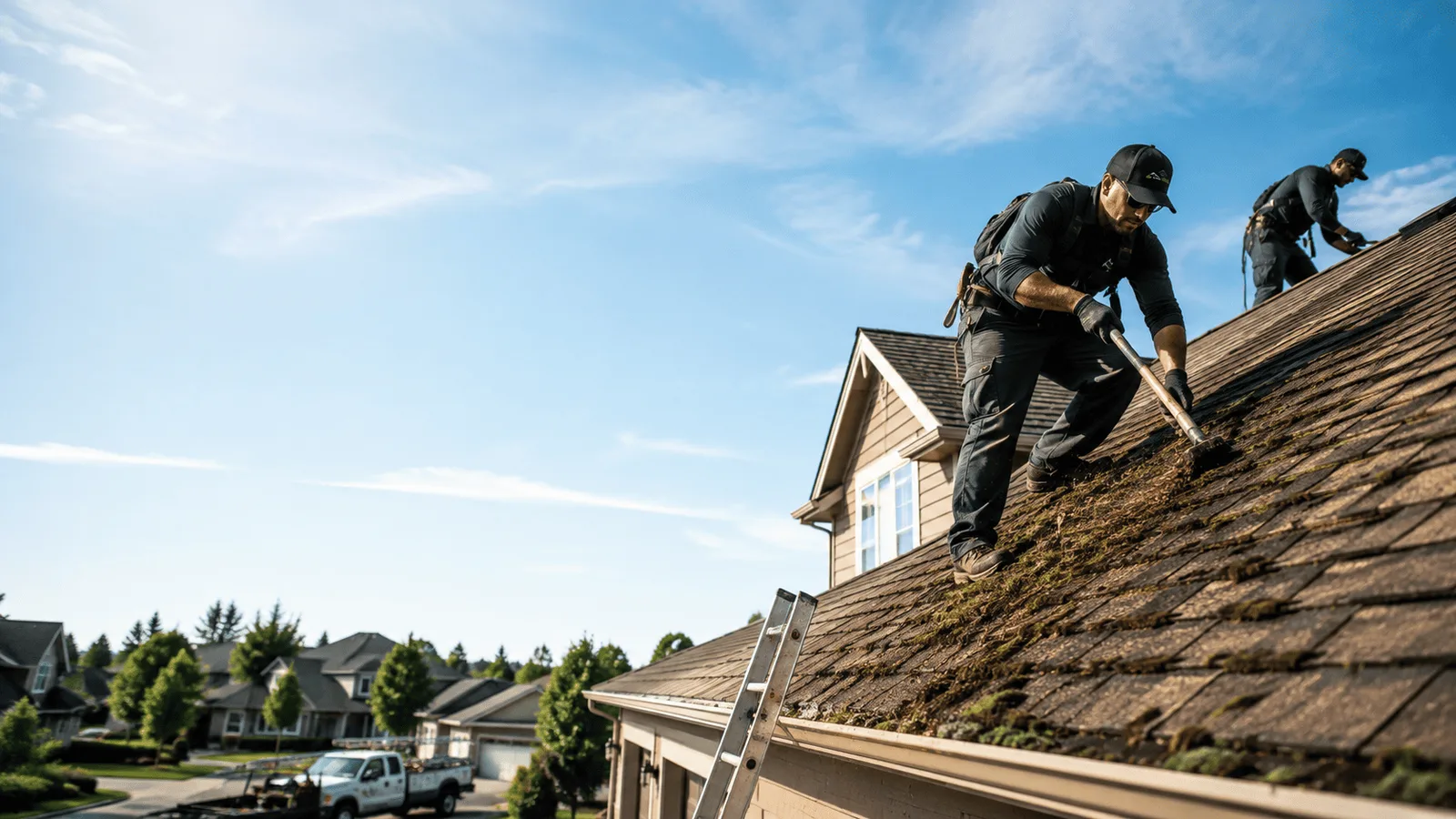 Roof Moss Removal in Anchor, IL near me